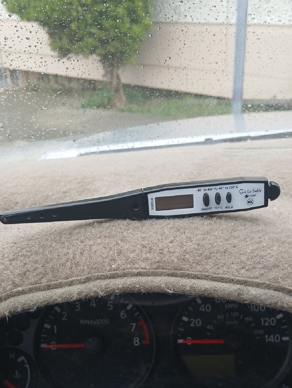 Sur La Table Black Digital  Probe Thermometer See Photos To See It Works